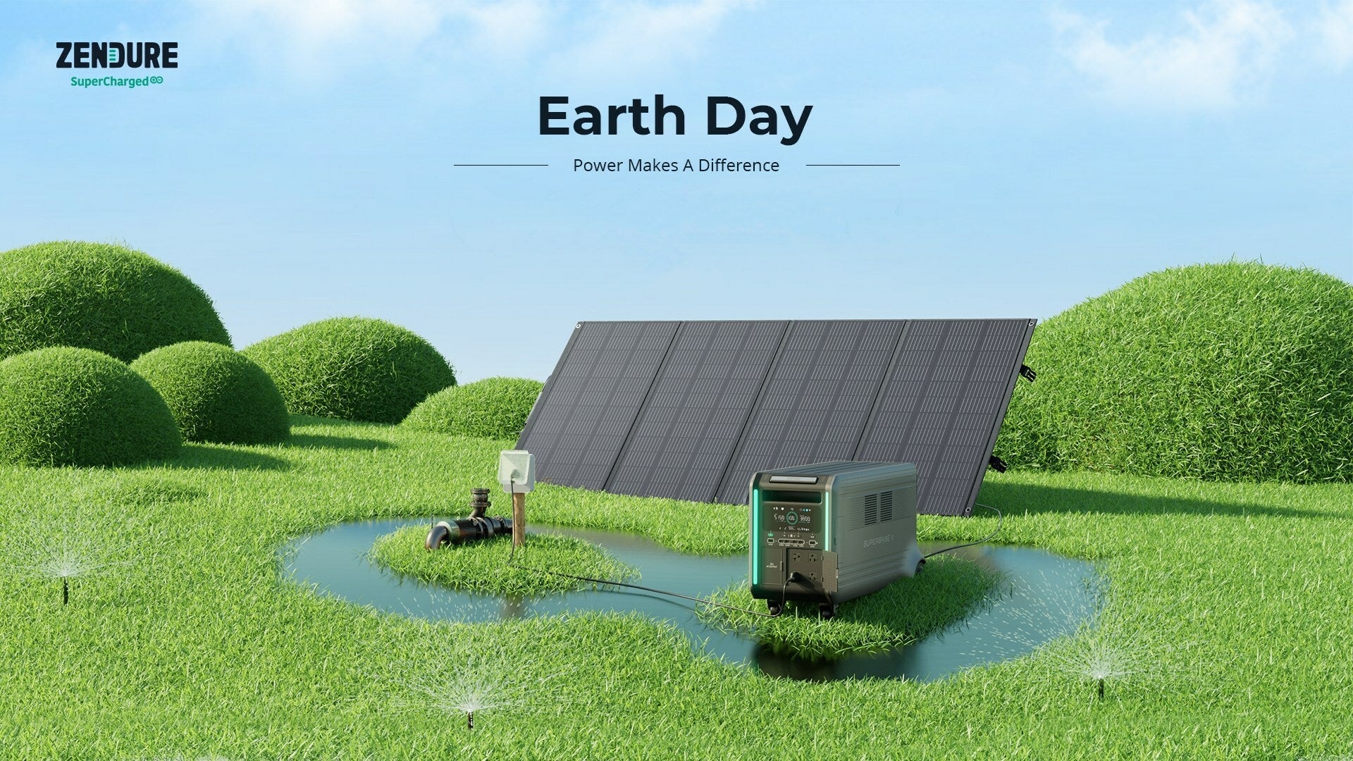 Reduce Your Global Footprint with Solar Energy this Earth Day – Zendure US