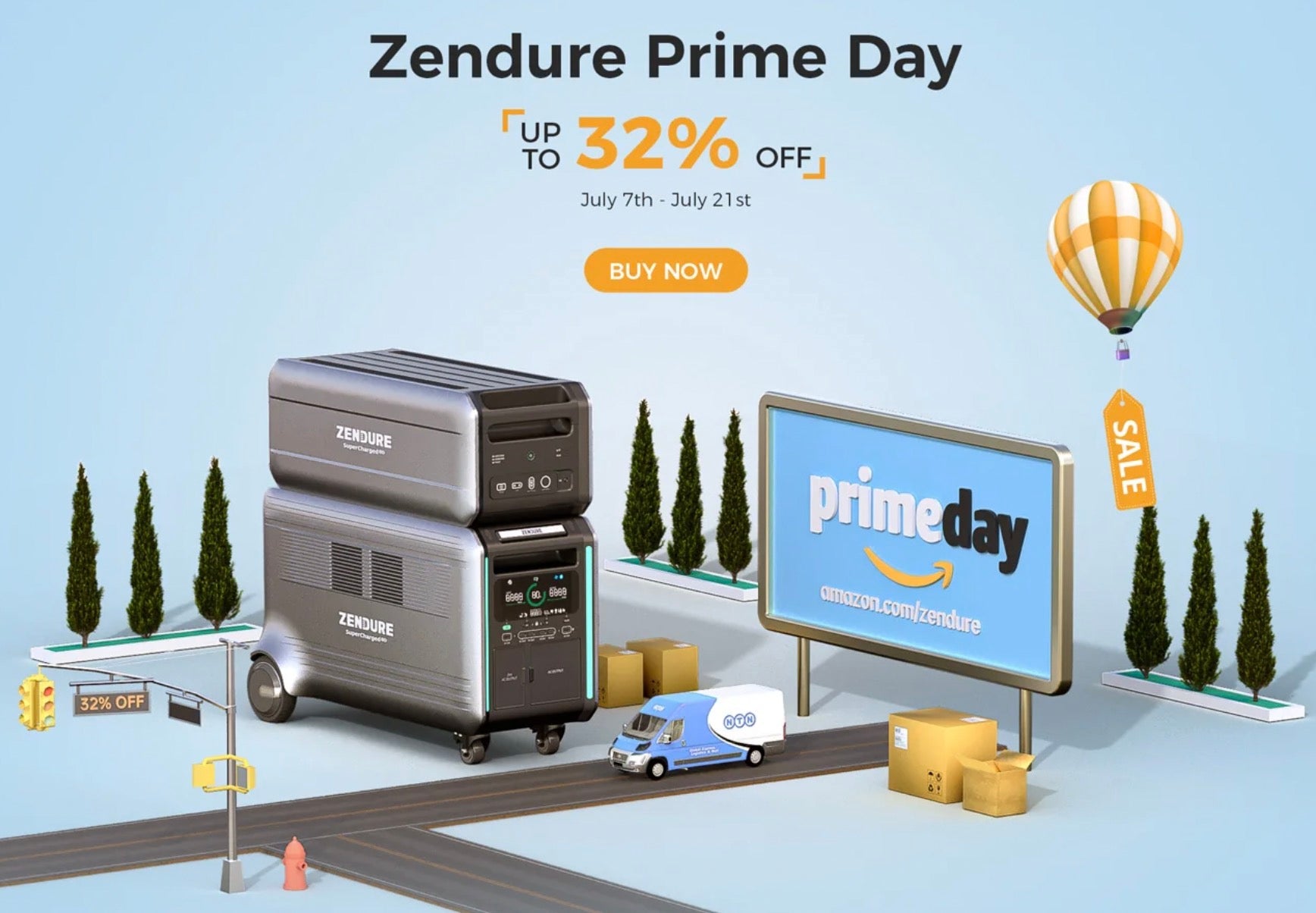 Brace on the storm with Zendure's SuperBase V - Unmissable Prime Day Offer for Energy Independence